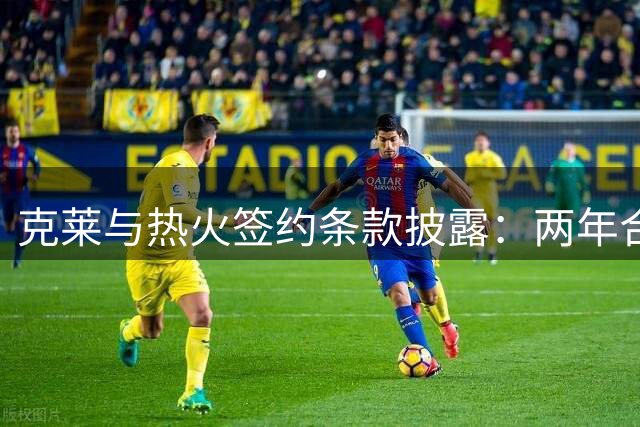 克莱与热火签约条款披露：两年合约含球员选项